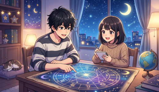 太陽星座と月星座の組み合わせで性格がわかる早見表ガイド完全版